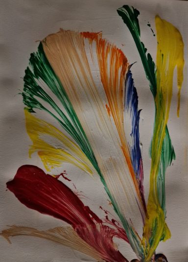 0220 - "federleicht" A4 Acryl 0220 - "federleicht" A4 Acryl