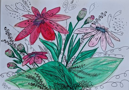 0135 Aquarellpapier 21 x 29,6 xm