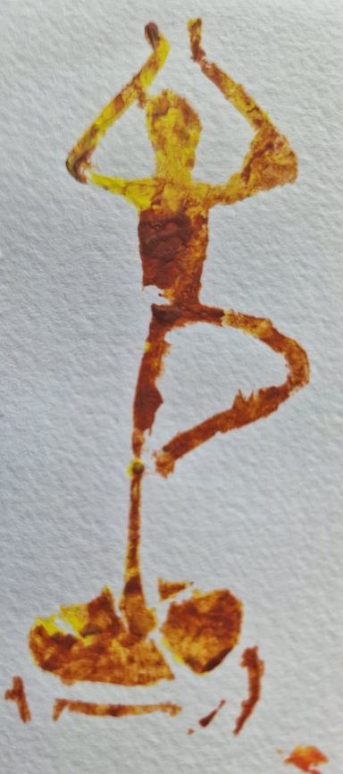 0077 Skulptur siehe Kreativobjekte auf Aquarellpapier 4x9 cm 0077 Skulptur siehe Kreativobjekte auf Aquarellpapier 4x9 cm