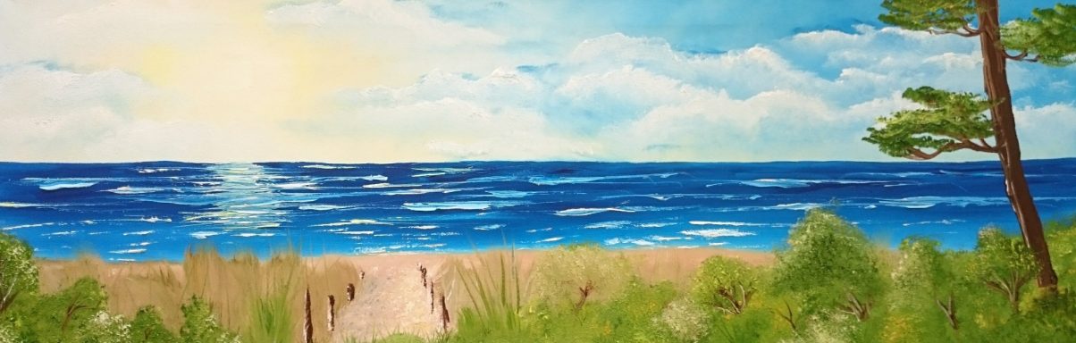 0186 Ostsee 30 x 90 cm