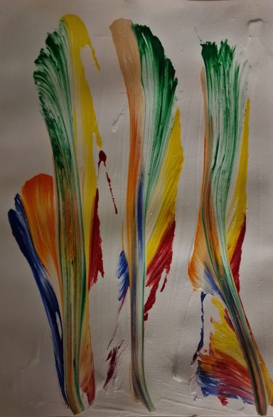 0219 - "federleicht" A4 Acryl 0219 - "federleicht" A4 Acryl