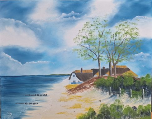 0207 Am Strand 40 x 50 cm