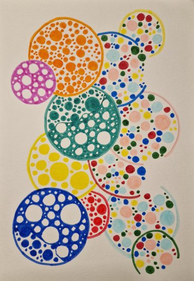 0222 Buntes Leben A4 Watercolor Pen 0222 Buntes Leben A4 Watercolor Pen