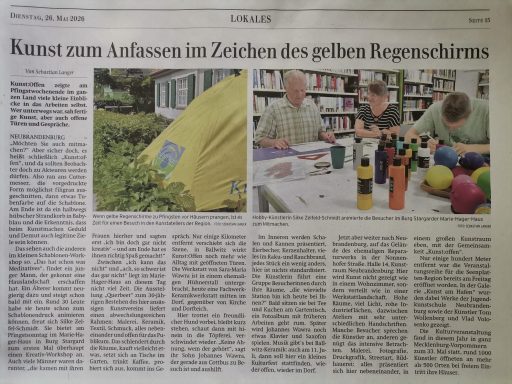 Artikel im Nordkurier :-)