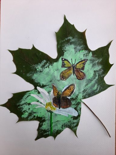 0018 Schmetterlinge ca. 20 x 23 cm