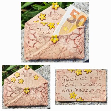 0037 Geschenkumschlag mit Glückskarte 9,5 x 9,5 cm 0037 Geschenkumschlag mit Glückskarte 9,5 x 9,5 cm