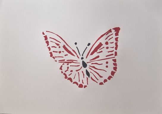 0389 - Schmetterling A4