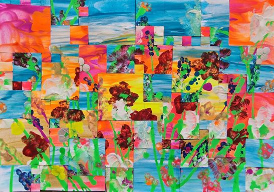 0252 Collage "Puzzle" A4 0252 Collage "Puzzle" A4