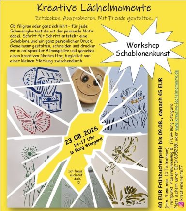 Workshop am 23.08.2026