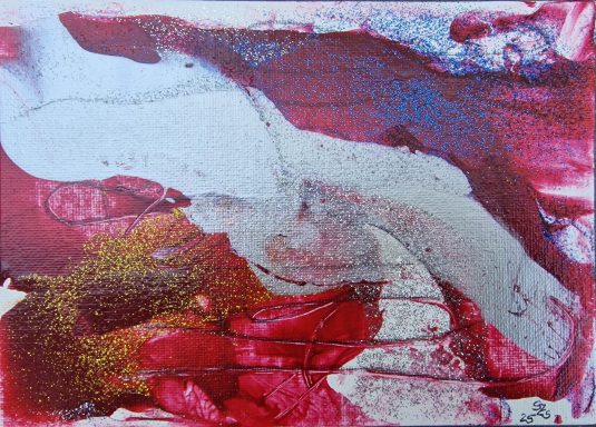 0279 "Carpe Diem" Leinwandkarton 13x18 cm