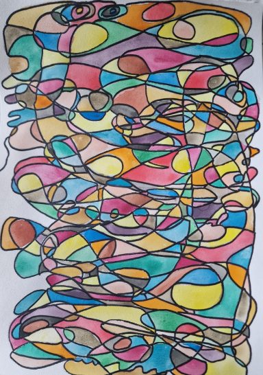 0216 - gemalte Musik (A4 Wasserfarbe+ Filzstift) "Bau mich auseinander" (Piano Version) Fynn Kliemann, Klinger & Philipp Schwär 0216 - gemalte Musik (A4 Wasserfarbe+ Filzstift)
"Bau mich auseinander" (Piano Version) Fynn Kliemann, Klinger & Philipp Schwär